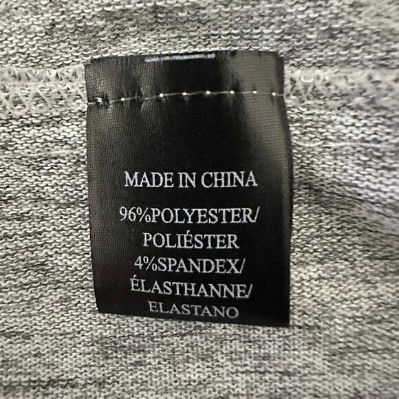 NWTs ANTHROPOLOGIE SATURDAY SUNDAY WRAP GRAY SHORT SLEEVE SWEATER PULLOVER - Picture 8 of 11